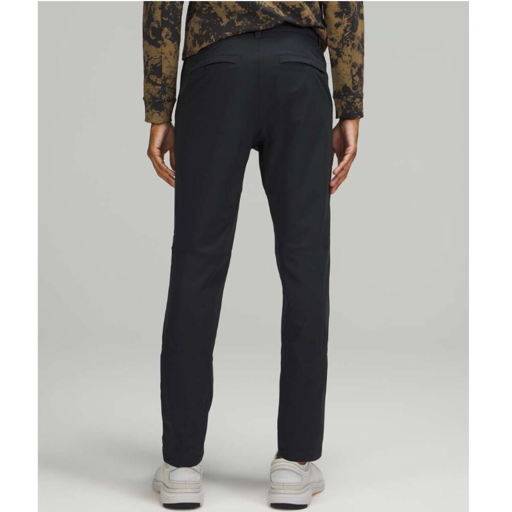 Lululemon Commission Pant Slim 34x32" Warpstreme Obsidian
